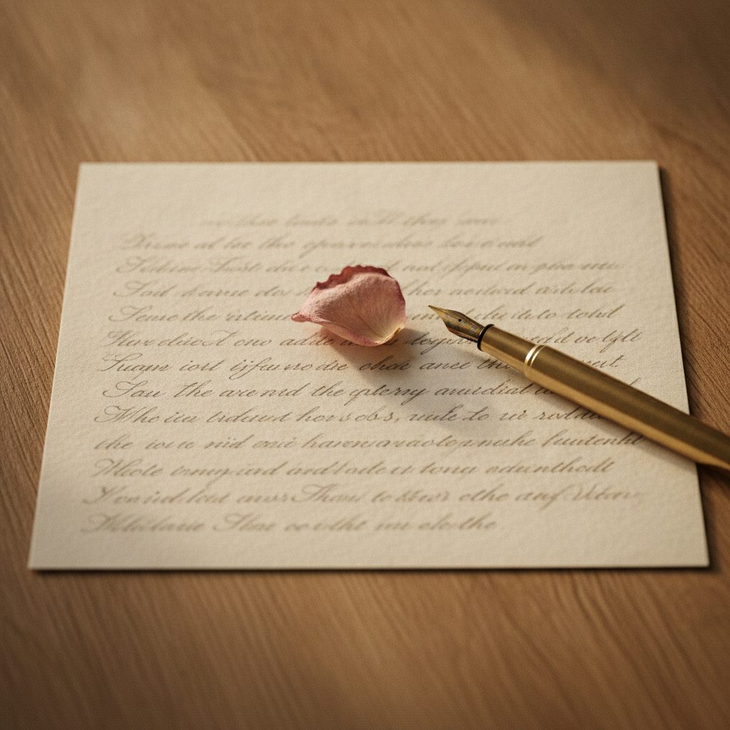 Love Letter for Her to Make Her Cry (the Tender Way)