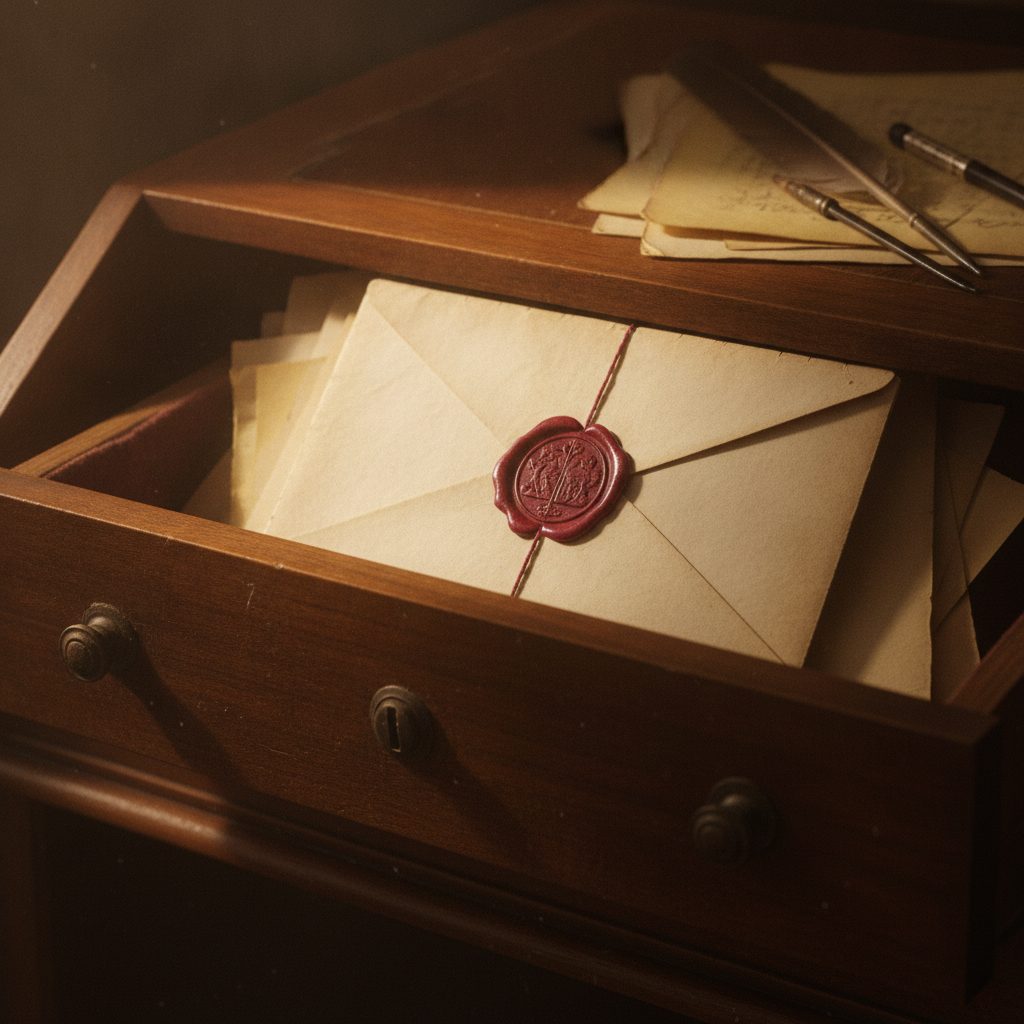 A handwritten love letter, illustrative photo for the post hello again my love