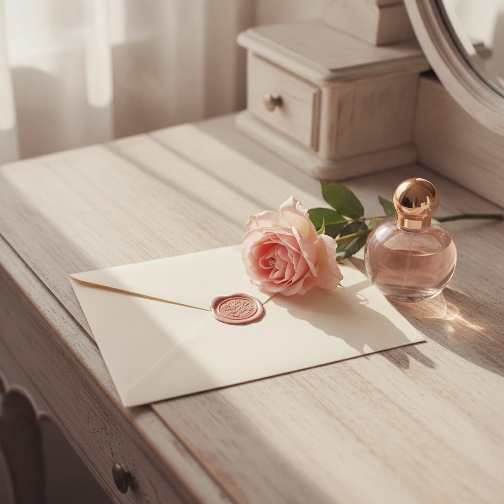 A handwritten love letter, illustrative photo for the post love letter jenny