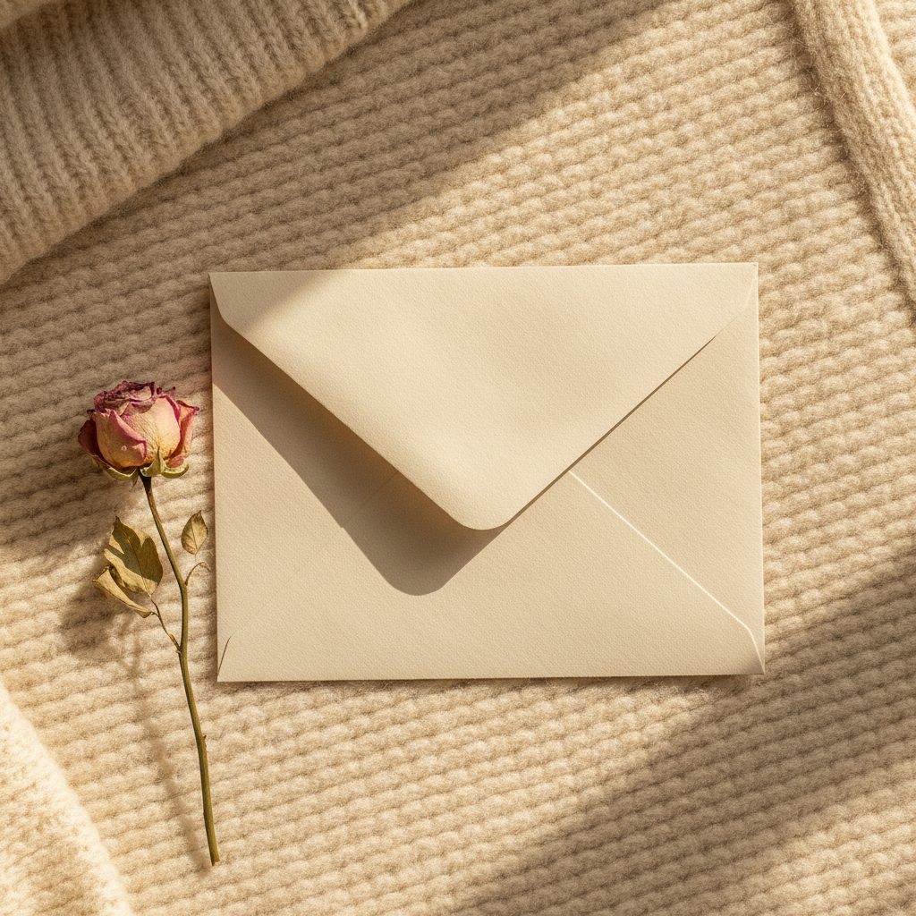 A handwritten love letter, illustrative photo for the post to my love baby